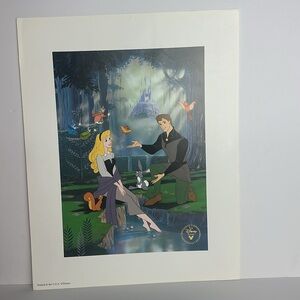 Sleeping Beauty Disney Exclusive Commemorative Lithograph